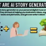 Storytelling in business diagram