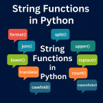 "Python string functions examples for beginners"